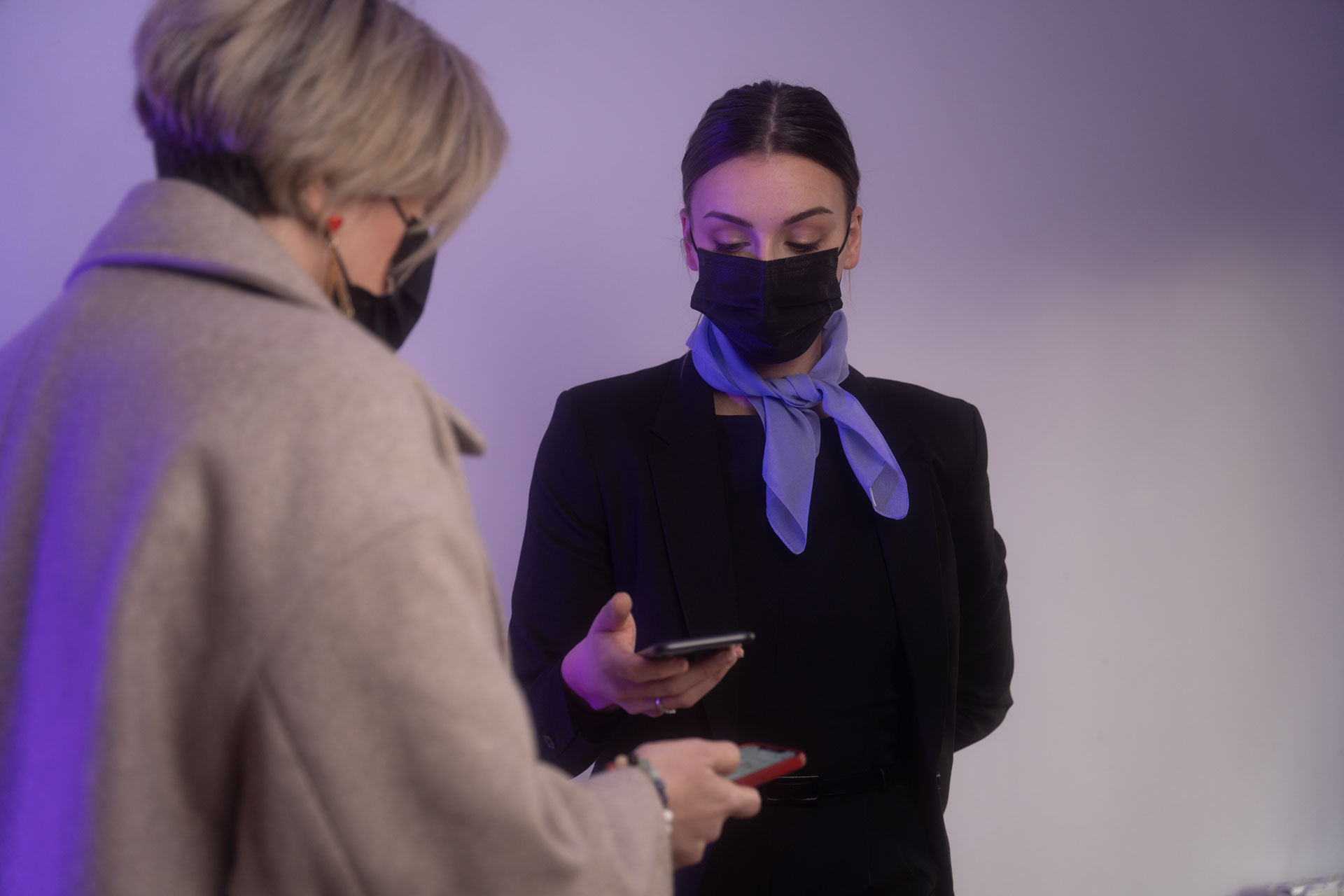 Hôtesse d'accueil 3MÔservices Scan et contrôle d'accès - Acceuil des personnes