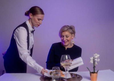 Maitre d'hôtel - Service à table